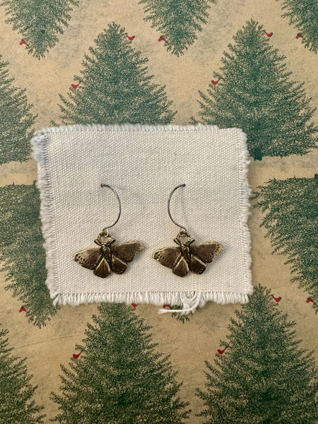 Moth Earrings