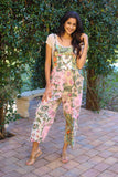 Floral Pastel Patchwork Overall