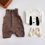 Striped Sleeveless Romper