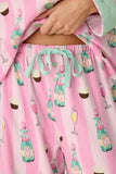 Cupcakes and Champagne Flannel PJ Set