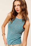 Mineral Washed Tank Top