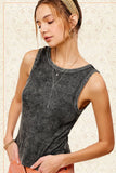 Mineral Washed Tank Top