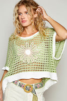 Floral Crochet Top