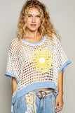 Floral Crochet Top