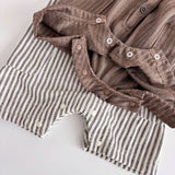 Striped Sleeveless Romper