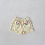 Baby Embroidered Flower Set