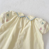 Baby Embroidered Flower Set