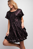 Tiered Sequin Dress