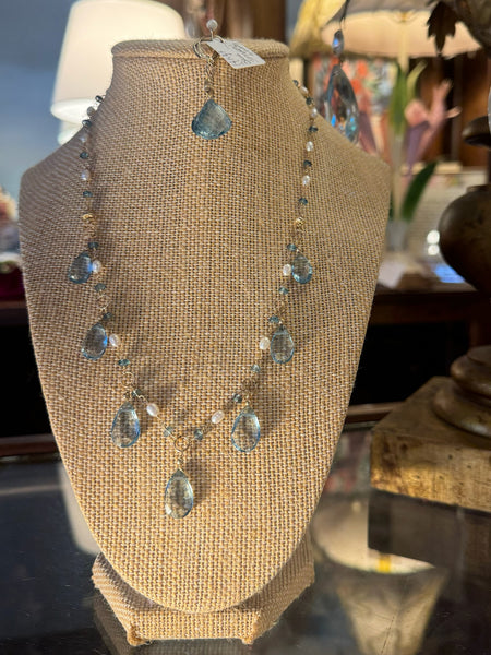 Blue London Topaz Set