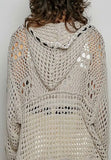 Balloon Sleeve Sweater Hoodie