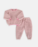 Fuzzy Lounge Pants - Ash Rose