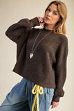 Mock neck sweater