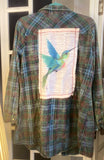 Hummingbird Flannel