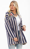 Crafted stripe jacket