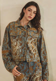 Burn Out Distressed Jacket