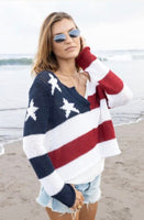 Flag Henley Sweater