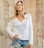 Bella Henley Sweater