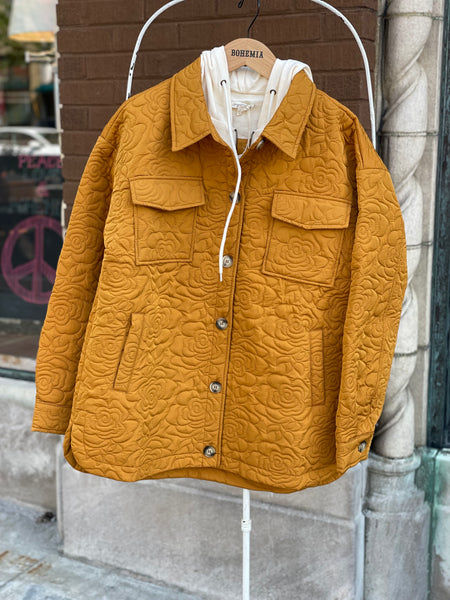 Hoodie Quilted Jacket