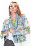 Lucinda Embroidered Denim Jacket