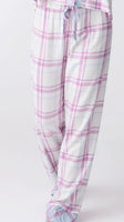 Plaid Stripe PJ Pants