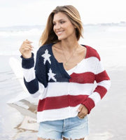 Flag Henley Sweater