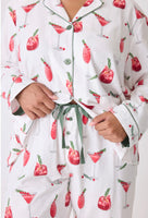 Cranberries and Cocktails Flannel PJ Set