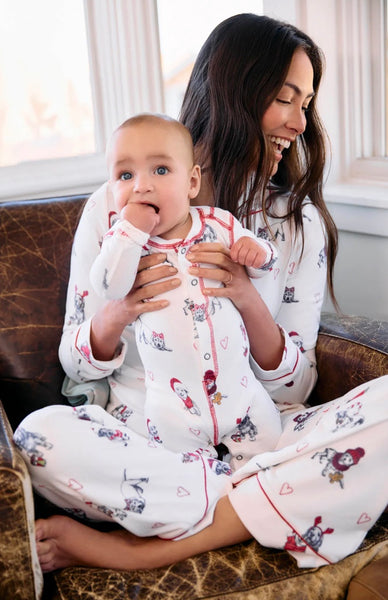 Candy Cane Lane Baby Romper