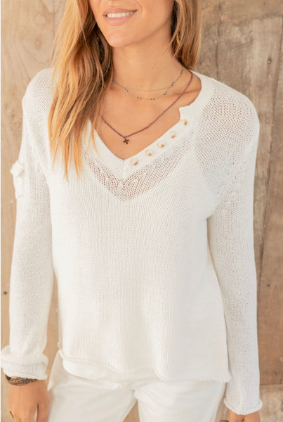 Bella Henley Sweater