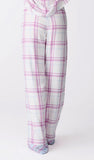 Plaid Stripe PJ Pants