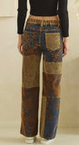 Mixed Media Patchwork Pants