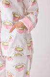 Love You So Matcha Flannel PJ Set