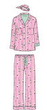 Cupcakes and Champagne Flannel PJ Set