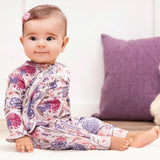 Vintage Bloom Ruffle Romper