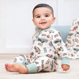 Classic Car Henley Romper