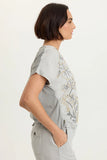 Embroidered Dashell Top