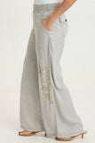 Embroidered Dacia Pants