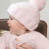 Blush Knit Baby Beanie