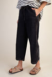 Mineral Washed Denim Pants
