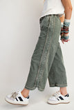 Mineral Washed Denim Pants