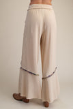 Flower Patch Gauze Pants