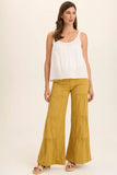 Terraced Wide Leg Pant