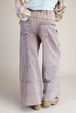 Mineral Washed Terry Knit Pants