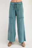Mineral Washed Terry Knit Pants