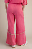 Flower Patch Gauze Pants