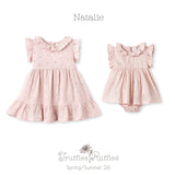 Pink Skirted Baby Bodysuit