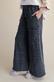 Mineral Washed Terry Knit Pants