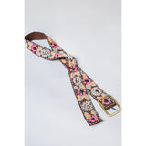 Flower Embroidered Belt