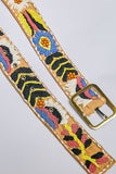 Flower Embroidered Belt