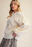 Textured Knit Sweater