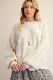 Textured Knit Sweater